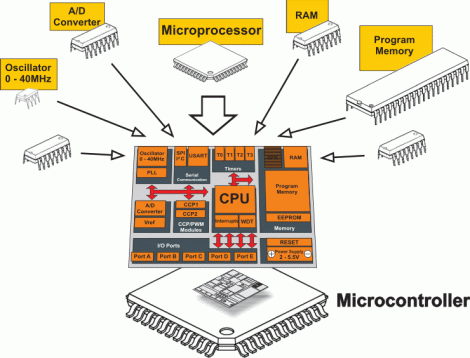 Microcontroller and Microprocessor